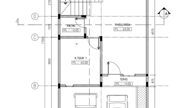 Rumah Dijual Bangunan Baru 2 Lantai di Srimahi 1