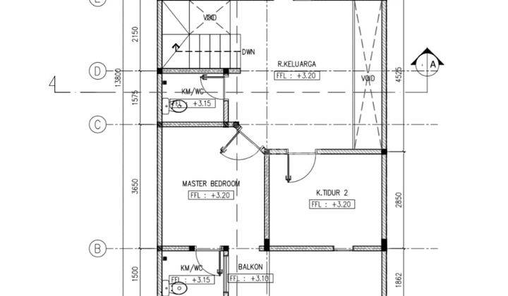 Rumah Dijual Bangunan Baru 2 Lantai di Srimahi 2