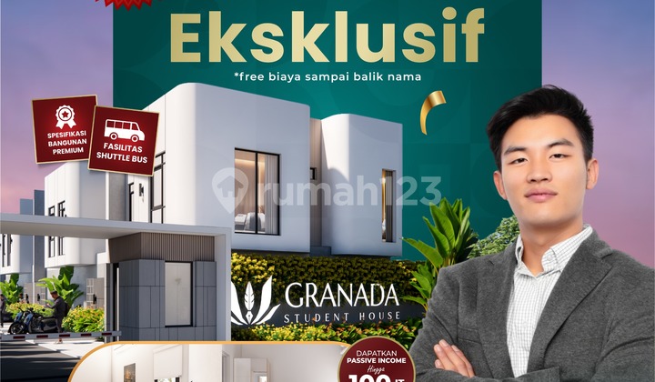 For Sale Boarding House (rukost) Near Untirta Campus Tangerang Banten, Fully Furnished Boarding House