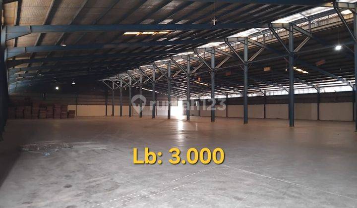 Disewakan Gudang Dalam Kawasan Industri Karawang Barat - Warehouse and Office for Rent in the West Karawang Industrial Area, West Java  1