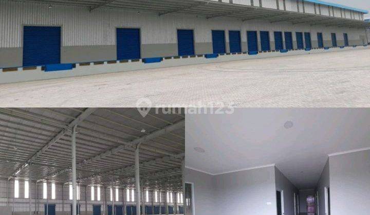 Disewakan Gudang Modern Karawang Barat Dalam Kawasan Pergudangan - Modern Warehouse For Rent In West Karawang In The Warehouse Area 1