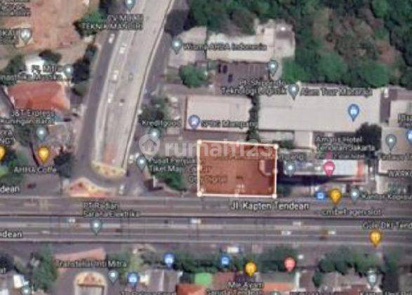 Dijual Tanah Mampang Prapatan, Jakarta Selatan - Land For Sale Jln Captain Tendean, Mampang Prapatan, South Jakarta  1