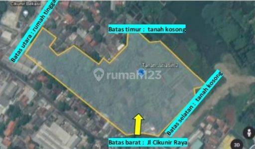 Dijual Tanah 
Jln Cikunir Raya
Jatiasih Bekasi, Jawa Barat 1