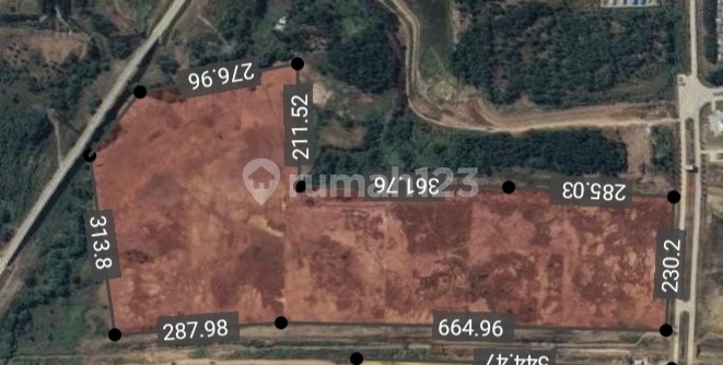 For Sale: 26.4 Hectare Industrial Land in Karawang Industrial Area – With Helipad, Toll Access, and Complete Utilities