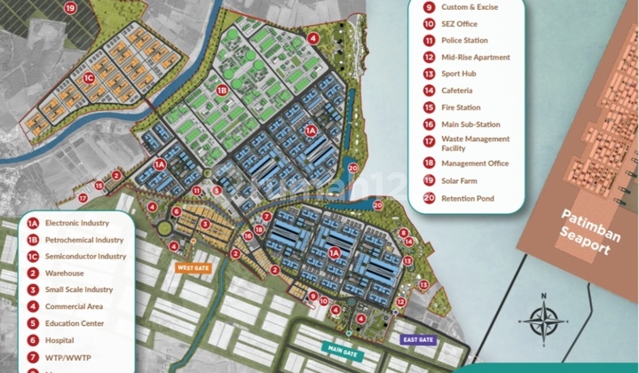 Industrial Land For Sale In Patimban Port Zone - Dijual Lahan Industri Di Kawasan Pelabuhan Patimban Industrial Land For Sale In Patimban Port Zone - Dijual Lahan Industri Di Kawasan Pelabuhan Patimban