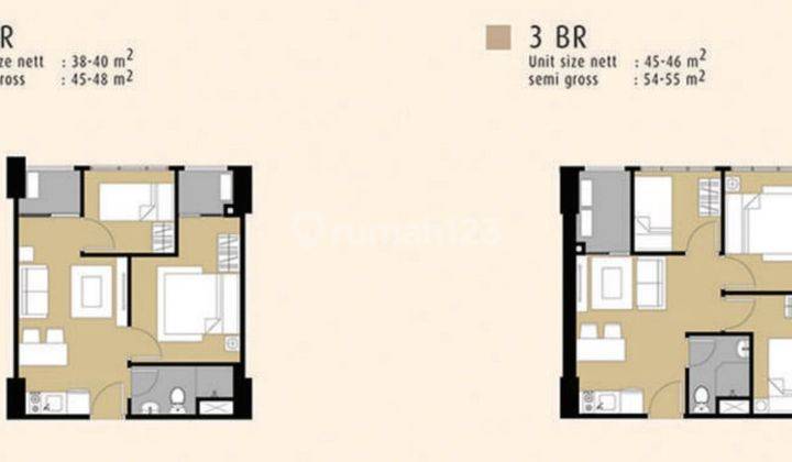 Apartemen M Town 3br Shm Di Gading Serpong 2