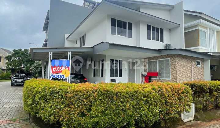 Rumah Siap Huni Posisi Hoek Semi Furnished Di Cluster Modernland 2