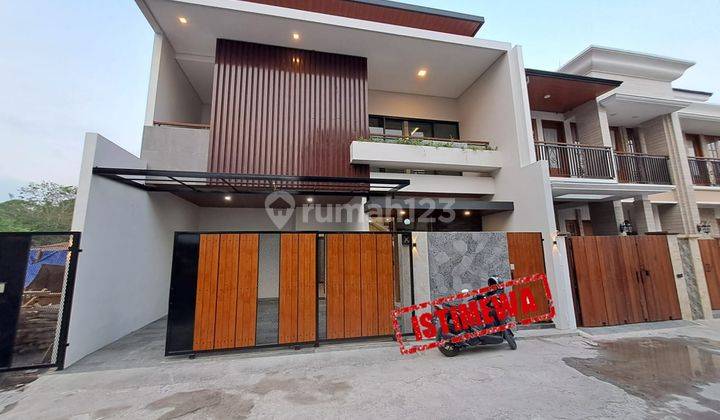 Rumah Cantik Minimalis Modern Baru Area Jalan Palagan Km 8 Jogja 1