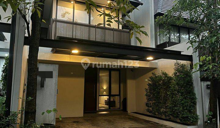 Rumah Modern Minimalis Dalam Cluster Premium Lebak Bulus 2 Lantai 1