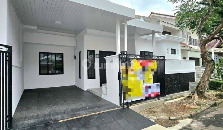 Rumah Baru Semi Furnished Kamar Besar Semua di Sektor 9 Bintaro 2