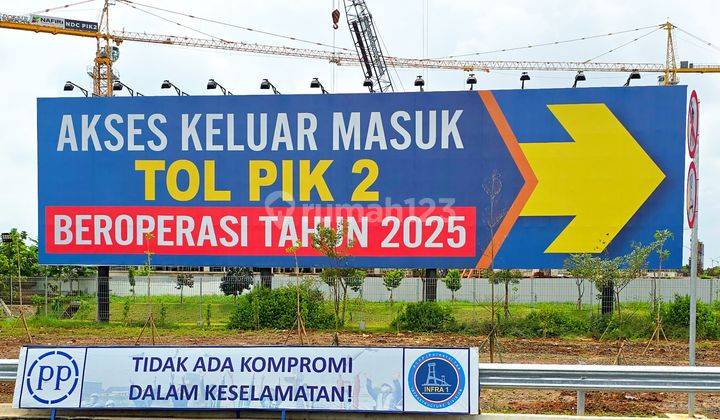 Kavling Hadap Tol Sangat Strategis Kavling Komersil Thamrin Center Pik 2 Komersial Pik2 Luas 450m2 1