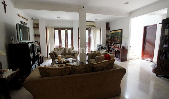 Asri House with Large Land for Sale Cheap in Cirendeu 2