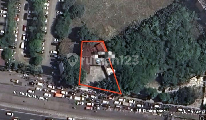 For Sale and For Rent Super Strategic Land, Land Area 639 m², SHM Certificate, Boulevard Area on Tb Simatupang Street, Jagakarsa, South Jakarta.