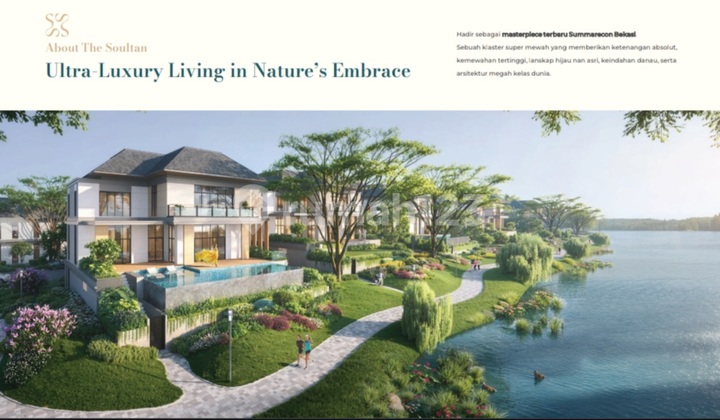 Luxury Soultan 12 3-Storey House in Summarecon Bekasi 2