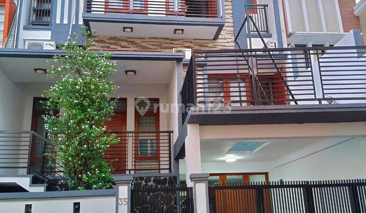 Di Jual Cepat Rumah Besar Mewah 4 Lantai Palmerah Residance Jakarta Barat 1