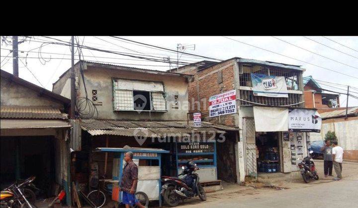 Ruko Lama Dua Lantai 5 X 20 Di Jln Kayu Besar Kapuk Kamal  Shm Persis Depan Pabrik Toren Air  Butuh Renovasi 1