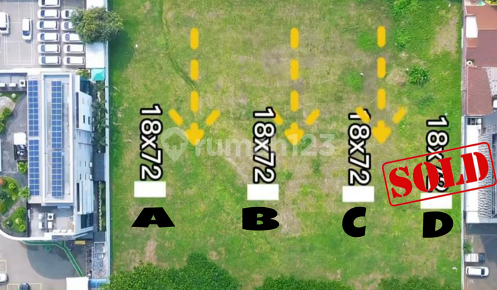 For Sale and Rent Commercial Land Plots BSD Near Eka Hospital