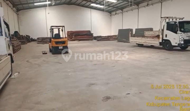 Warehouse for Rent 1,100M2 at Blessindo Legok Tangerang Warehouse for Rent 1,100M2 at Blessindo Legok Tangerang