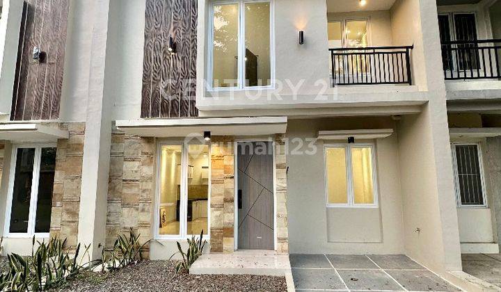 Rumah Townhouse Cantik Accola Park Serpong Murah Blok B 1