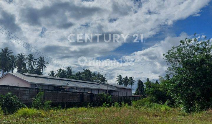 Disewakan Tanah Luas Di Depan Jalan Raya Strategis Manado 2