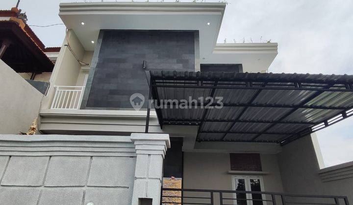 New 2 Storey House for Rent, Semi Furnished, South Denpasar, Kepaon Taman Pancing Area, Near Mall Bali Galeria 2