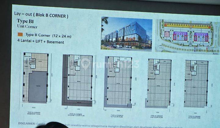 Navapark Business Suites Full Basement Tersedia Lift 4 Lantai 12m 1