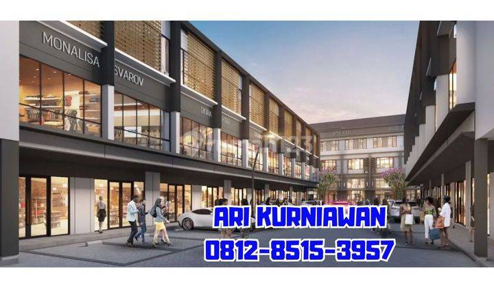 Pasadena Square At Gading Serpong 3Lt Ruko 2 Hadap Jalan Langsung 1