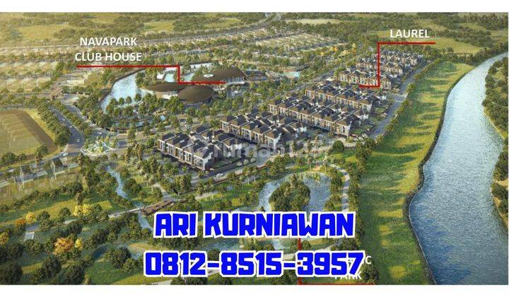 Laurel Navapark Bsd City Direct Botanival Park 10ha Ready To Move 1