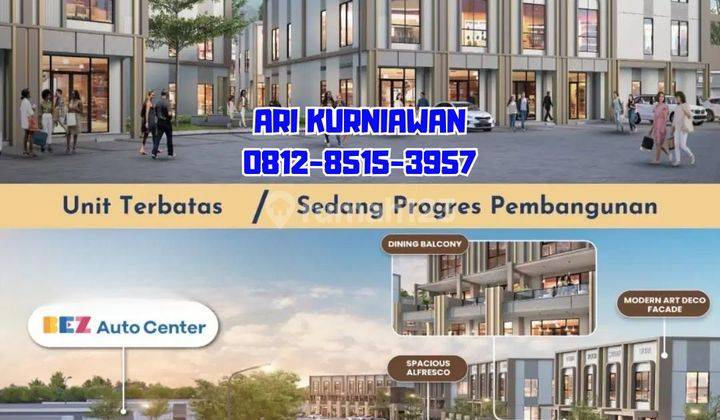 Illago Grande Ruko Termurah Tanpa Gate Parking 2,1man Gading Serpong 2