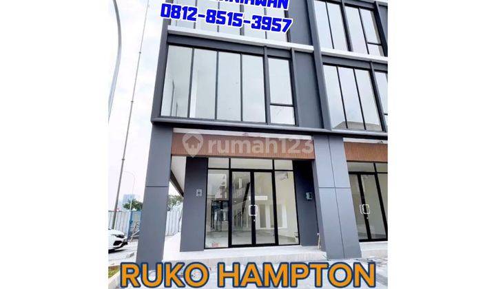 Special PROMO AC, Cctv, Voucher HAMPTON TERMURAH Ruko Gading Serpong 2