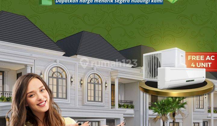 Rumah Mewah Jogja 50m Ke Jalan Utama American Style 1