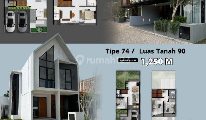 Rumah Baru 2 Lantai Shm di Cluster Aranya Avenue Maguwo Tajem  2