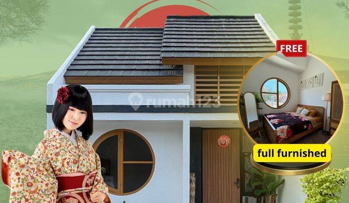 Rumah Jogja Siap Huni 300 Jutaan Desain Jepang  1