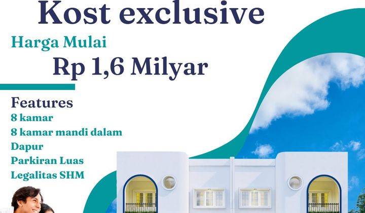 DIJUAL Rumah Kos Exclusive 2 Lantai di Kaliurang 1