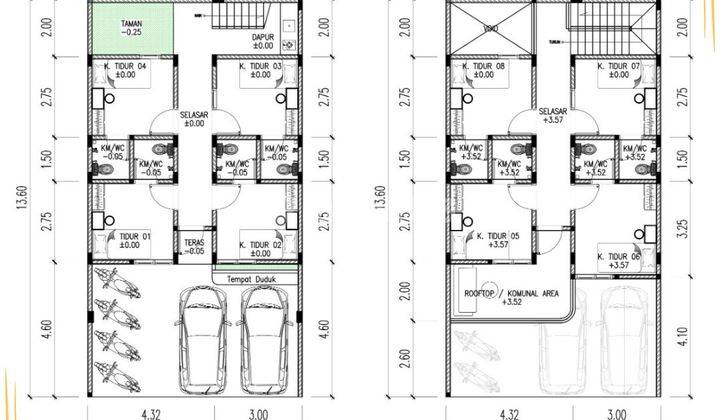 DIJUAL Rumah Kos Exclusive 2 Lantai di Kaliurang 2