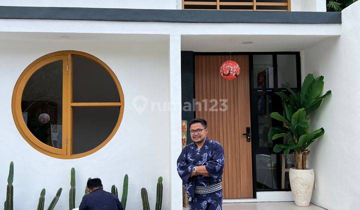 Rumah di Jogja Barat Gaya Jepang Area Exit Tol Sentolo Ada Taman Bermain 1