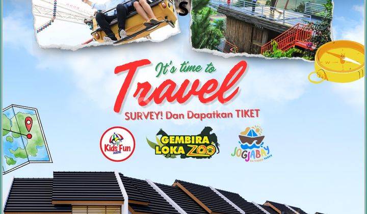 Rumah Jogja Murah Gaya Jepang Ada Taman Bermain Bonus Tiket Kidsfun 2