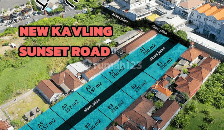 Premium land for sale on Sunset Road, Seminyak 2