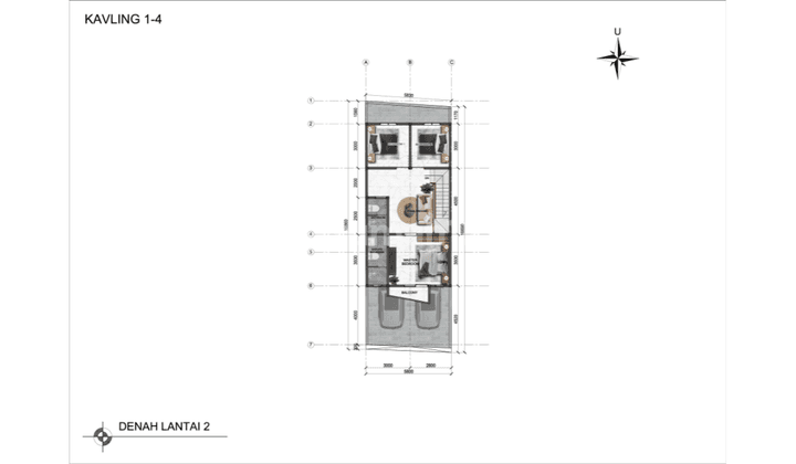 Rumah Baru Unfurnished SHM di Denpasar Barat, Denpasar 2