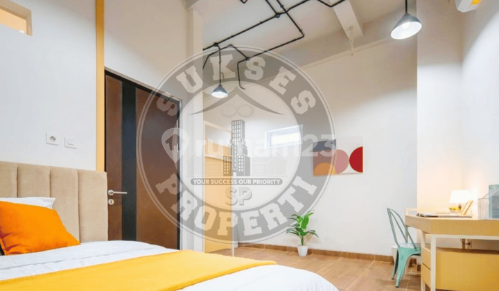 Jual Cepat! Kos Mewah 46 Kamar Omset 135 Jt/Bln 1 Menit ke Binus 2