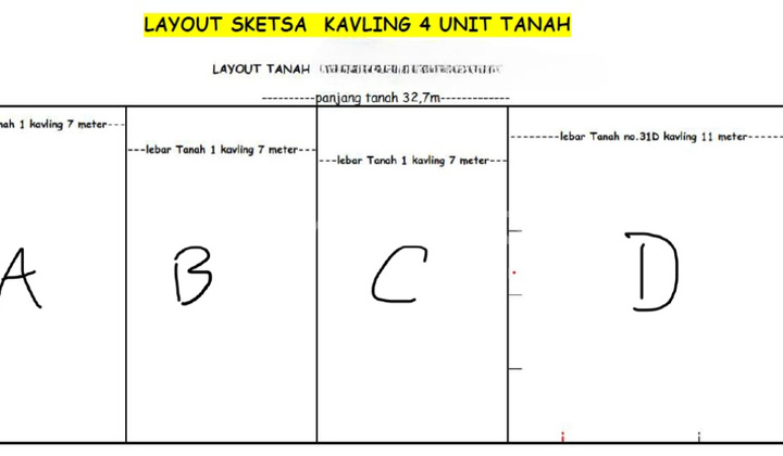 QUICK SALE COMMERCIAL ZONE K-2 LAND IN PURI INDAH CIPETE, SOUTH JAKARTA
