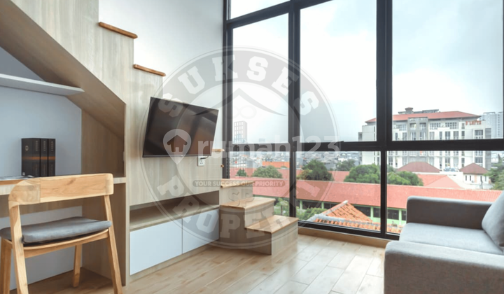 Mewah Ada Loft/Mezzanine, Omset 2,5 M, Roi Tinggi 10-11%, Kost Exclusive 45+1 Kamar, Hanya 1 Menit Binus