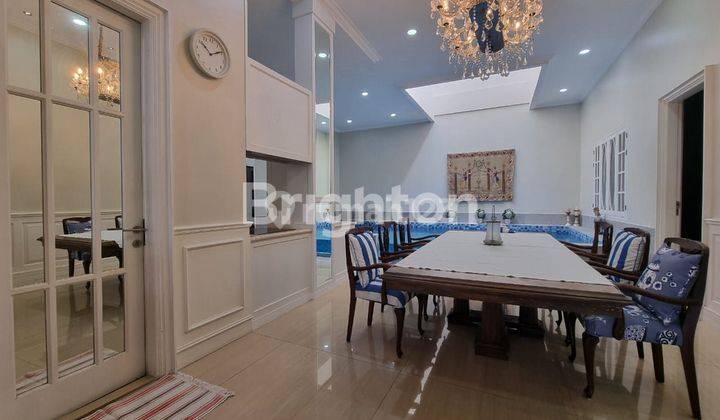 LANGKA !!!  RUMAH SIAP HUNI SENOPATI  ( PRIVATE POOL ) JAKARTA SELATAN KEBAYORAN BARU 1