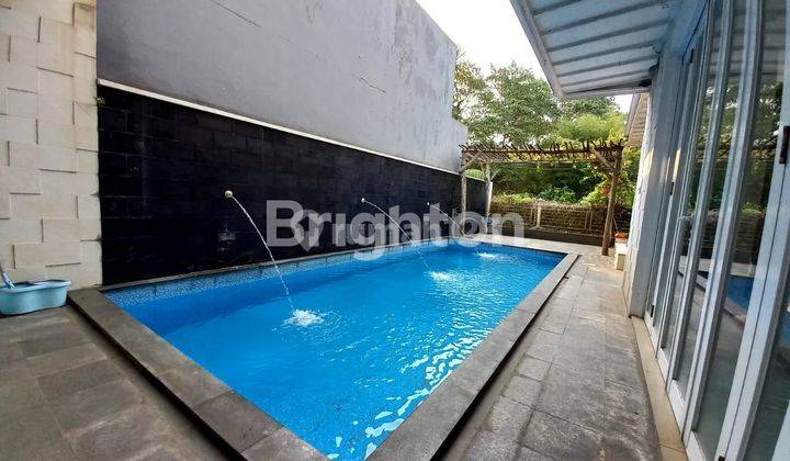 DI  RUMAH RIVERVILLE  ( PRIVATE POOL ) JAKSEL LEBAK BULUS 1