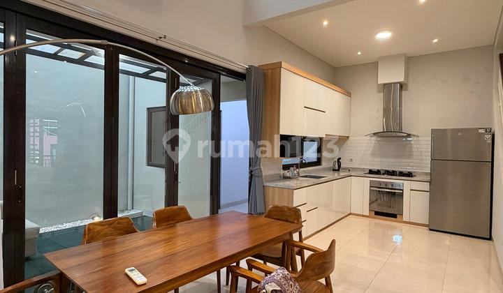 Minimalist House for Rent in Cipete, South Jakarta (Good Interior & Semi-Furnished, CCTV, Active Alarm)