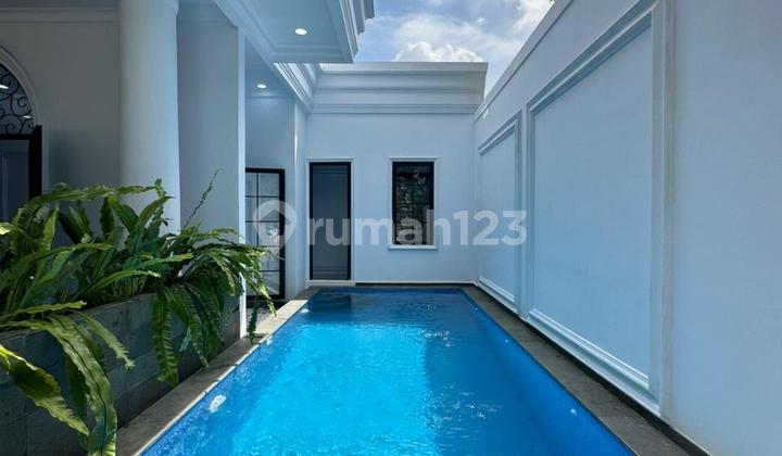 Sell Luxury & New House Bintaro South Jakarta (New Classic House) & Pool 1