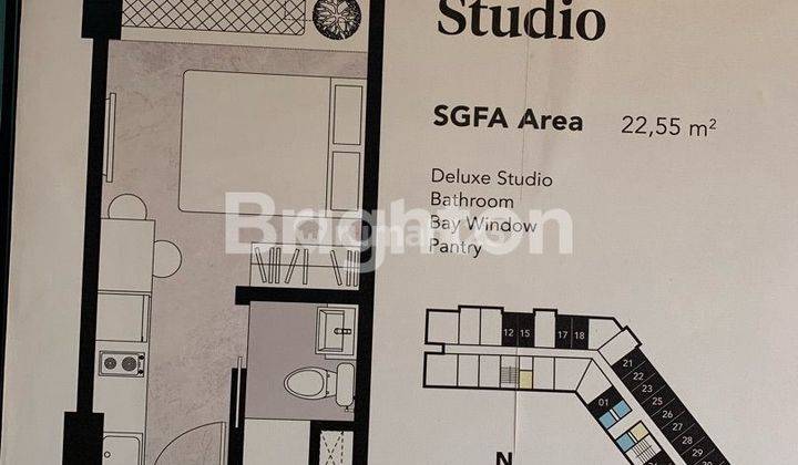 APARTEMEN STUDIO MURAH SIAP HUNI DI SELATAN JAKARTA 2