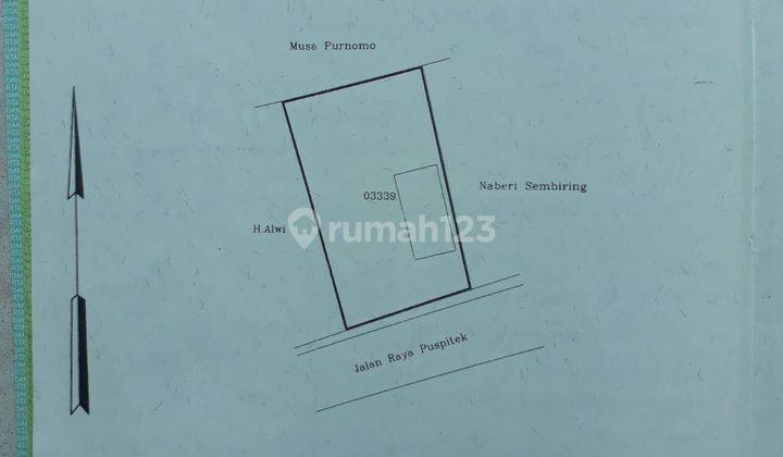 HARGA  MURAH. DIJUAL  Tanah berikut bangunan posisi persis pinggir jln raya  cocok untuk usaha ., Kantor dan lain lain.  2