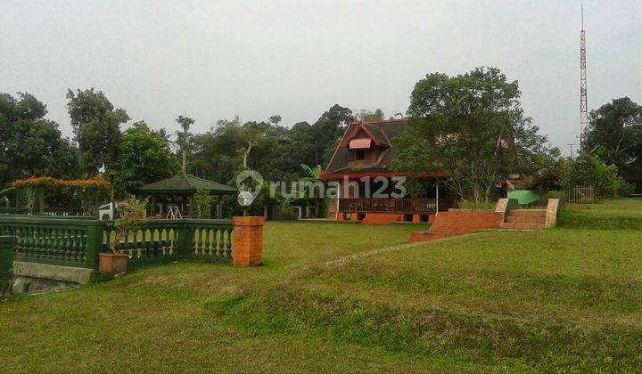 HITUNG HARGA TANAH SAJA..VILLA TANAH LUAS DENGAN RUMAH PANGGING KAYU 2