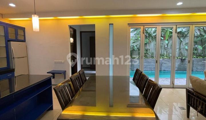 For Rent Ciniru House, Kebayoran Baru, L/b 260/400 sqm, Furnished Price $3300/month